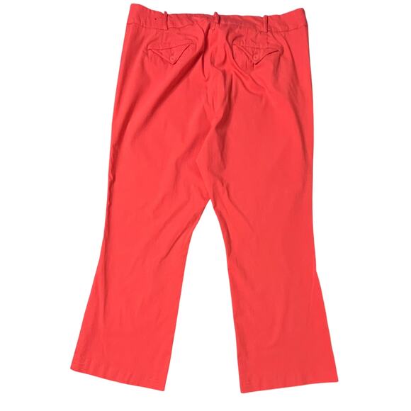 Lane Bryant Coral‎ Ashley Stretch Bootcut Leg Pants Slacks sz 24W Cottagecore - Picture 9 of 11